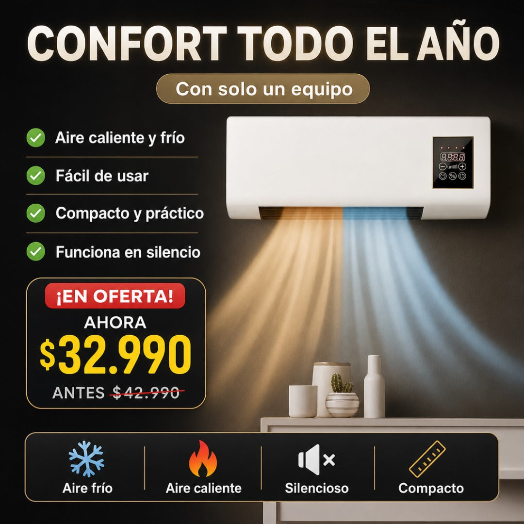 Ventilador Calor y Frío 2 en 1